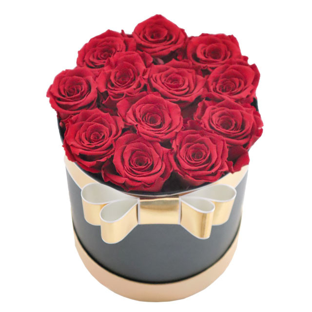 Scatola Luxury rose stabilizzate